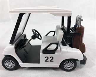 Diecast Golf Cart Car Toy