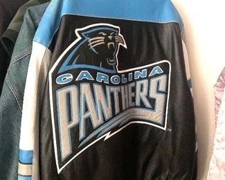 leather Panthers jacket