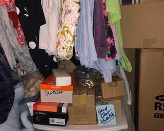 Every closet packed with clothes & vintage clothes