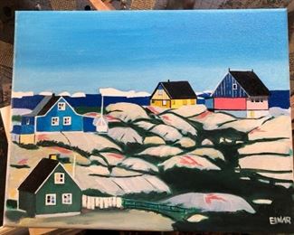 Original art from Icelandic artist 