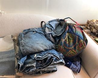 Lots of fabric for sewing & crafting 