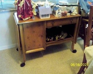 Thomasville Furniture "Horizon" Sideboard/Bar on wheels.
