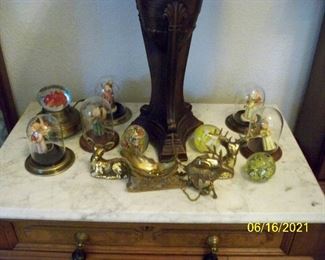 More Hummels and Paperweights