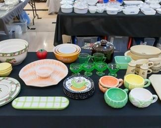 vintage pyrex and more