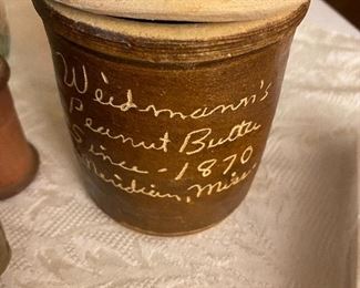 Vintage Weidmann’s Stoneware Crock Jar Meridian, Ms