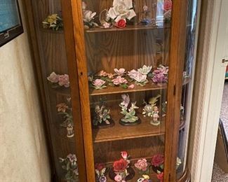 Gorgeous Oak Curio Cabinet