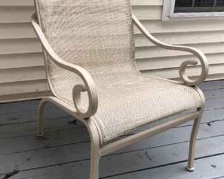 6 Piece Winston Patio Set: Table - 27Hx56Wx40D, Chairs 38Hx21Wx27D