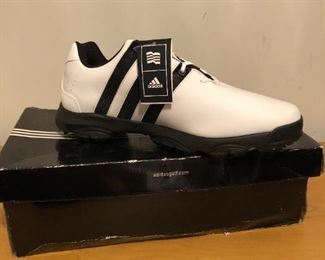 Size 10 Men's Addidas Golf Shoes (New!)