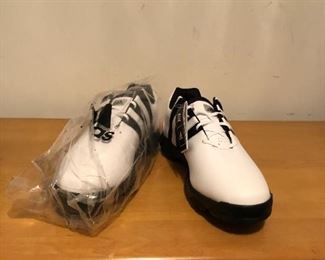 Size 10 Men's Addidas Golf Shoes (New!)