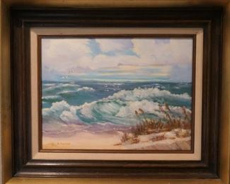 Seascape by Frank Yates