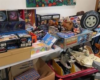 Star Wars, Terminator, Hot Wheels, - you name it, we probably have it. 1970s-1980s vintage