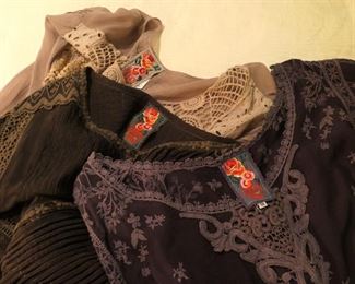 Johnny Was tops just in time for fall. Size XL