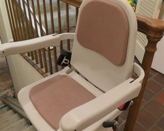 There are two separate stair chairs. Buy one or both for your home.