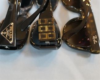 Ladies Prada sunglasses with case, Ray-ban, Ellen Tracey 