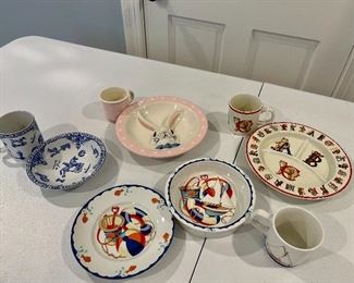 Tiffany, Spode and Eva Gordon Baby dish sets! Like new
