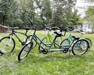 BIKES!!! Even a tandem!