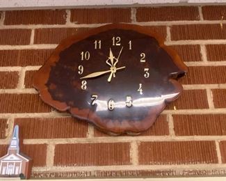 Wood clock 