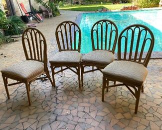 https://www.ebay.com/itm/124815337654	oR9010 4 Tan Rattan Dinning Room Chairs UShip or Local Pickup
