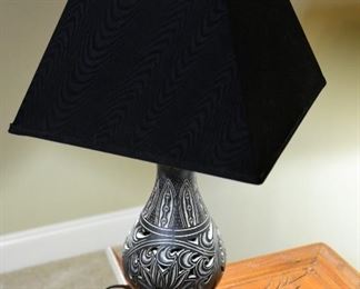 black lamps (2/pair)