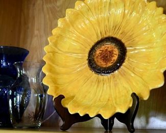 sunflower plate