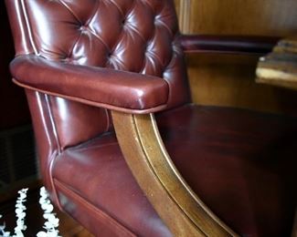 executive chair (two/2 - same color, different styles)