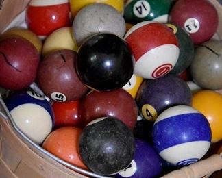 Billiard (pool) balls