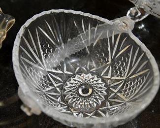 etched glass bowl