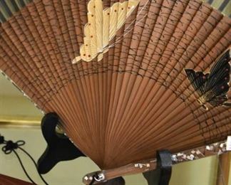 wooden fans