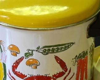 Yellow crab pot