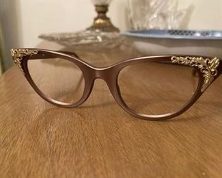 1950s era cat eye frames