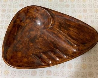 Vintage 1960s era atomic style ashtray