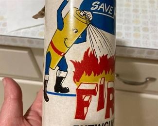Vintage mid century era fire extinguisher