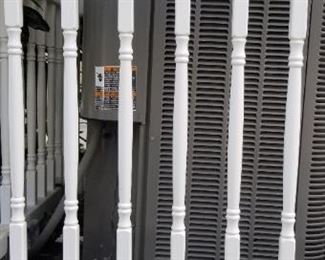 HVAC: 3 units. Lennox 410A; Trane mfg. 5/12; Trane mfg. 3/12