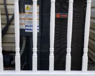 HVAC: 3 units. Lennox 410A; Trane mfg. 5/12; Trane mfg.3/12