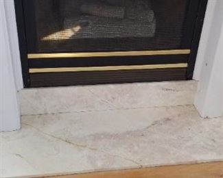 Heat-N-Glo Gas fireplace insert with remote