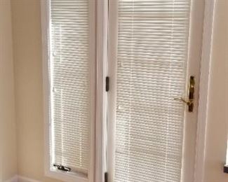 Exterior door with side light