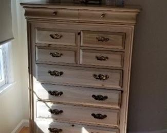Solid wood tall dresser