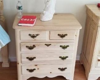 Matching wood nightstands