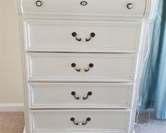 Elegant wood dresser; part of a lovely bedroom suite