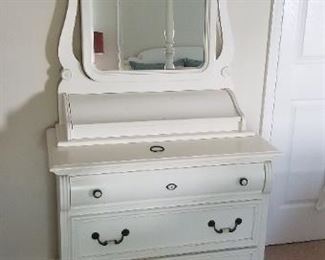Dresser with mirror