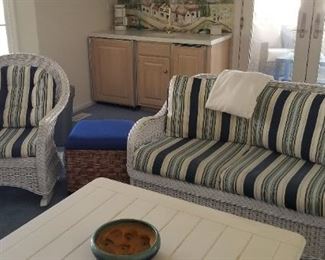 Great wicker conversation set