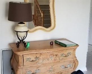 Bombay dresser and mirror