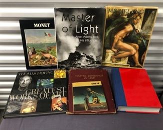 Coffee Table Art Book Collection