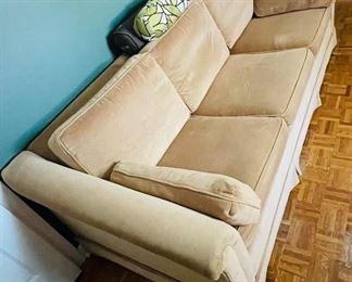 5.    Ethan Allen Sleeper Sofa • 25"Hx82"Wx35"D • $150