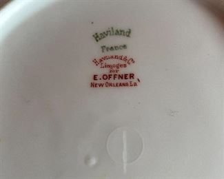 30.   Haviland china • 8 plates • $50