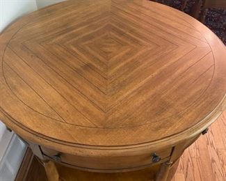 Lexington Southern Living Barrel Table - 37.5"H x 37.5"Dia. - $180 