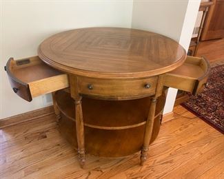 Lexington Southern Living Barrel Table - 37.5"H x 37.5"Dia. - $180 