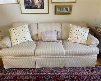 Highland House Designer Queen Sleeper Sofa - 35"H x 84"W x 38"D - $520  