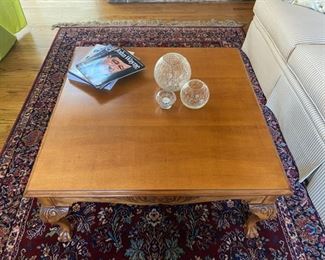 Berne Furniture Heirloom Square Cocktail Table - 18"H x 36"W 36"D - $120