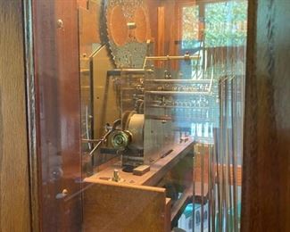 Ridgeway Grandfather Clock - 85"H x 24"W x 14"D - $780  